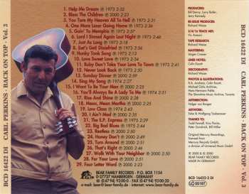 4CD/Box Set Carl Perkins: Back On Top