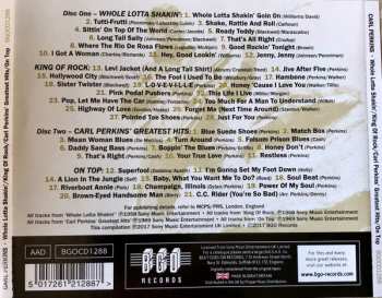2CD Carl Perkins: Whole Lotta Shakin’ / King Of Rock / Greatest Hits / On Top