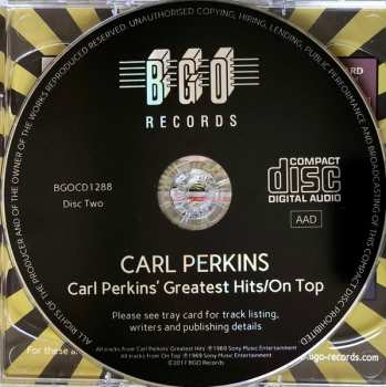 2CD Carl Perkins: Whole Lotta Shakin’ / King Of Rock / Greatest Hits / On Top