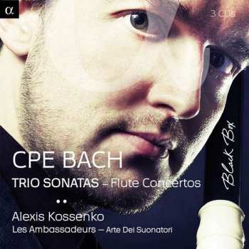 3CD/Box Set Carl Philipp Emanuel Bach: Trio sonatas - Flute Concertos