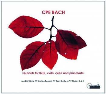CD Carl Philipp Emanuel Bach: Flötenquartette Wq.93-95
