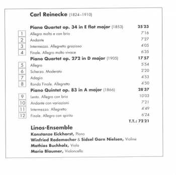 CD Carl Reinecke: Piano Quartets • Piano Quintet