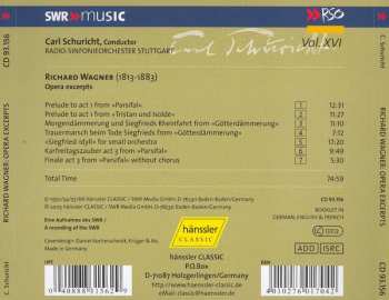 CD Richard Wagner: Opera Excerpts: »Parsifal«; »Tristan Und Isolde«; »Götterdämmerung«; »Siegfried-Idyll« For Small Orchestra
