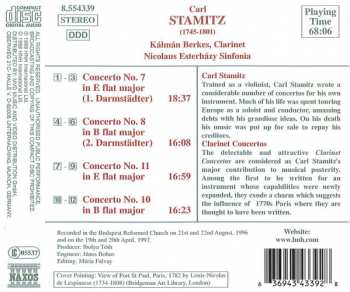 CD Carl Stamitz: Clarinet Concertos Volume 2