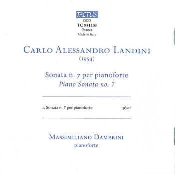 CD Massimiliano Damerini: Sonata N. 7 Per Pianoforte