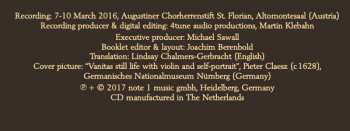 CD Ars Antiqua Austria: Sonate da camera