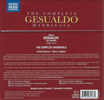 7CD/Box Set Carlo Gesualdo: The Complete Madrigals