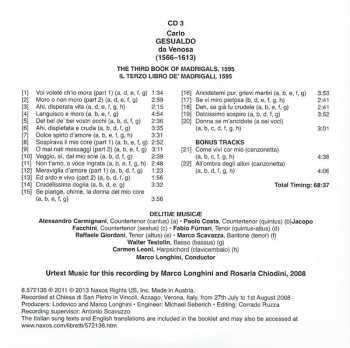 7CD/Box Set Carlo Gesualdo: The Complete Madrigals