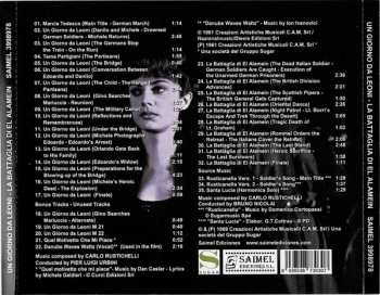 CD Carlo Rustichelli: Un Giorno Da Leoni / La Battaglia Di El Alamein (Original Motion Picture Soundtracks)