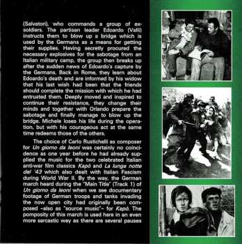 CD Carlo Rustichelli: Un Giorno Da Leoni / La Battaglia Di El Alamein (Original Motion Picture Soundtracks)