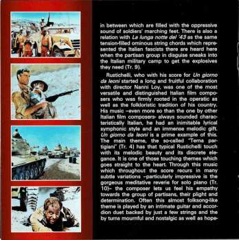 CD Carlo Rustichelli: Un Giorno Da Leoni / La Battaglia Di El Alamein (Original Motion Picture Soundtracks)