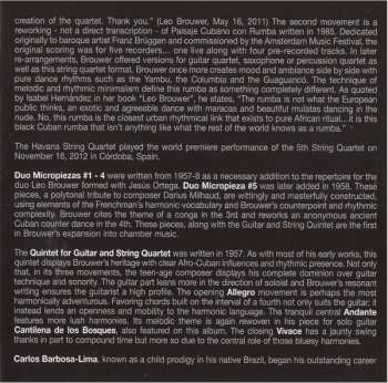 CD Carlos Barbosa-Lima: Leo Brouwer: Beatlerianas