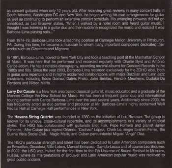 CD Carlos Barbosa-Lima: Leo Brouwer: Beatlerianas