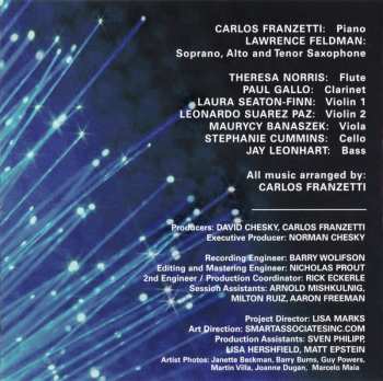 CD Carlos Franzetti: The Jazz Kamerata