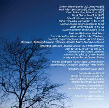 CD Carmen Braden: Songs Of The Invisble Summer Stars