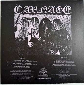 LP Carnage: The Day Man Lost... / Infestation Of Evil - The 1989 Demos