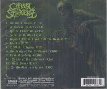 CD Carnal Savagery: Scent Of Death