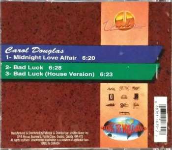 CD Carol Douglas: Midnight Love Affair / Bad Luck