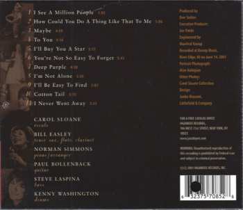 CD Carol Sloane: I Never Went Away