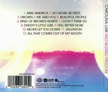 CD Carolina Liar: Wild Blessed Freedom DIGI