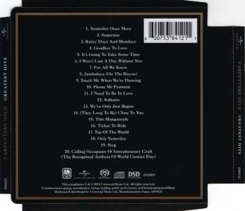 SACD Carpenters: Carpenters Gold (Greatest Hits)