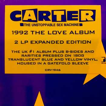 2LP Carter The Unstoppable Sex Machine: 1992 The Love Album CLR