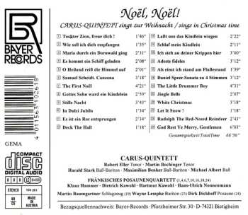 CD Carus-Quintett: Noël, Noël! 