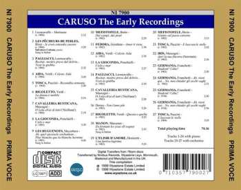 CD Enrico Caruso: The Early Recordings