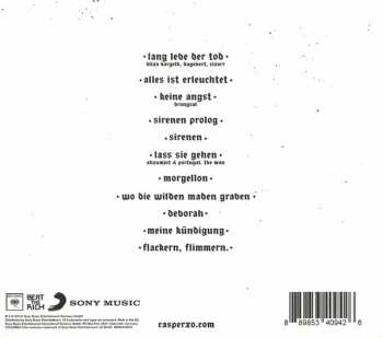 CD Casper: Lang Lebe Der Tod