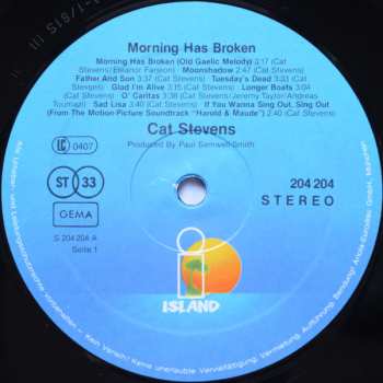 LP Cat Stevens: Morning Has Broken