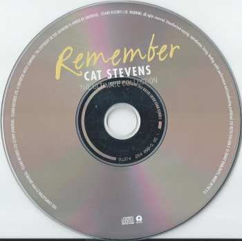 CD Cat Stevens: Remember (The Ultimate Collection)
