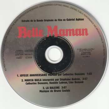 CD Line Renaud: Extraits De La Bande Originale Du Film De Gabriel Aghion "Belle Maman"