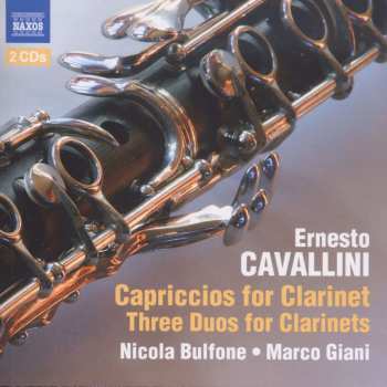 Album Cavallini / Bulfone / Giani: Capriccios For Clarinet & Three Duos For Clarinets