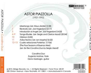 CD Astor Piazzolla: Cavatina Duo Plays Astor Piazzolla