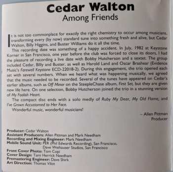 CD Cedar Walton: Among Friends
