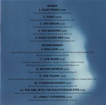 CD Cedar Walton: Mobius / Beyond Mobius