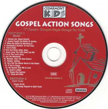 CD Cedarmont Kids: Gospel Action Songs