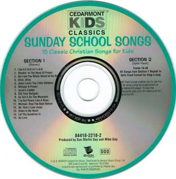 CD Cedarmont Kids: Sunday School Songs