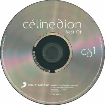 3CD Céline Dion: Best Of Céline Dion 3 CD