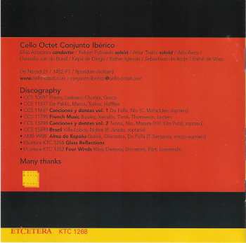 CD Cello Octet Conjunto Ibérico: Spiritual Spanish Music From the XXI Century