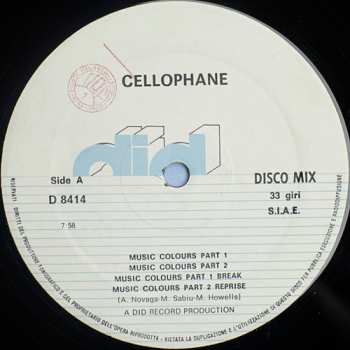 LP Cellophane: Music Colours