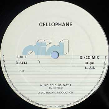 LP Cellophane: Music Colours