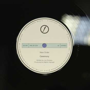 LP New Order: Ceremony
