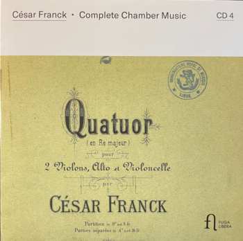 4CD César Franck: Complete Chamber Music