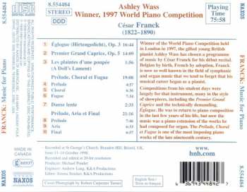 CD César Franck: Music for Piano