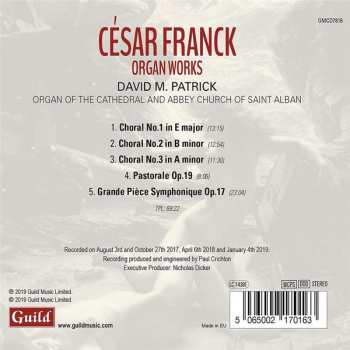 CD César Franck: Organ Works
