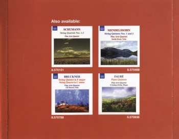 CD César Franck: String Quartet • Piano Quintet