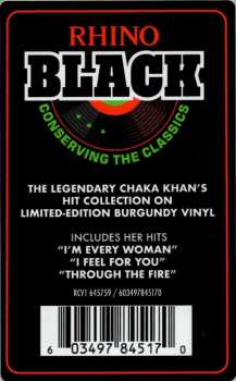 LP Chaka Khan: Epiphany: The Best Of Chaka Khan LTD | CLR