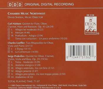 CD David Shifrin: Nielsen / Loeffler / Prokofiev
