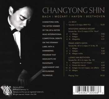 CD Johann Sebastian Bach: Bach, Mozart, Haydn, Beethoven